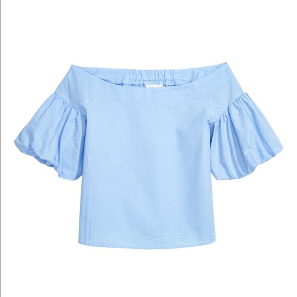 H&M | off the shoulder top